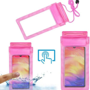 Waterproof Rain Mobile pouch-Pink