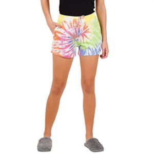 100% Cotton Printed Casual Shorts for Women's | Drawstring Elastic Waist Travel Shorts with Pockets for Women, Multicolor