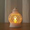 Smokeless Tealight Hanging Lantern Candle/Diya for Home office Festival Diwali Christmas Decoration