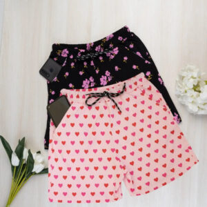 Classic Cotton Printed Shorts for Women, Pack of 2