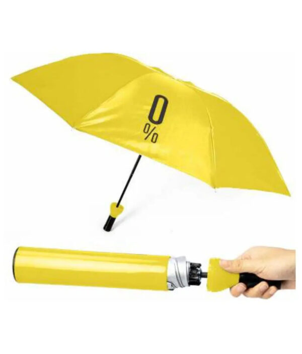 Folding Plastic Wine Bottle Shape Umbrella