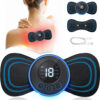 Mini Massager with Rechargeable  butterfly mini massager  ems massager  neck massager for cervical pain  mini massager  For Men,Women,Shoulder,Arms,Legs,Neck Full Body (BLUE MINI MASSAGER)