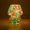 Glass Table Lamp Living Room Bedroom Table Lamp, Multicolor