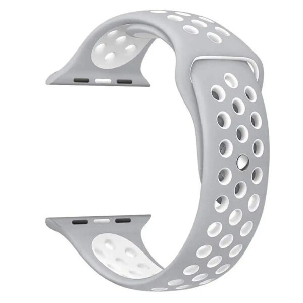 Sports Band Soft Silicone Sport Wristband Compatible with  iWatch Bands 42mm 44mm  45mm Soft Silicone Strap