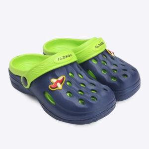 Kids Clogs- Navy/parrot-11