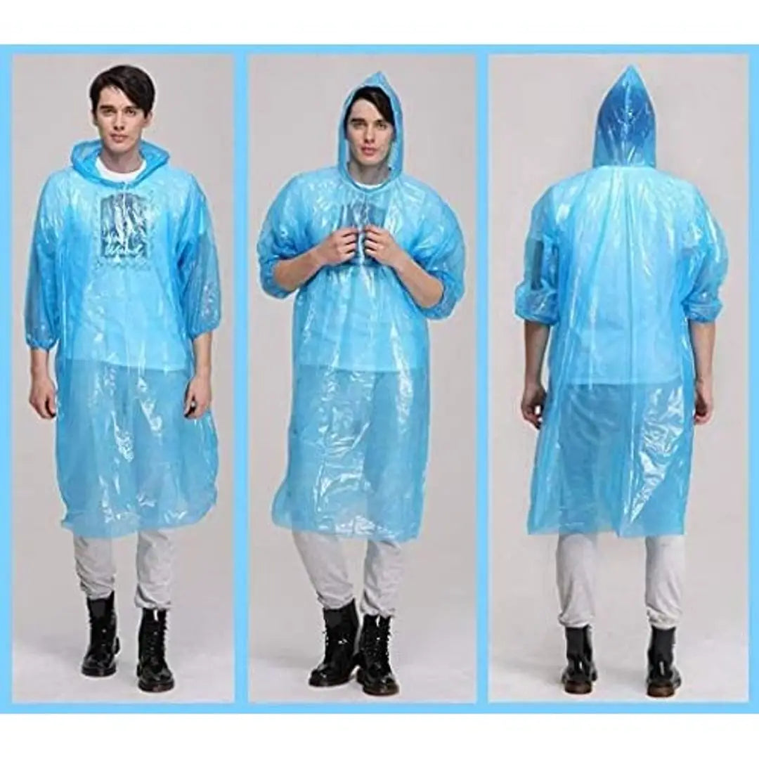 Disposable Adults Waterproof Poncho Raincoat - Daraz India
