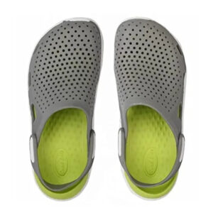 CASSIEY Unisex-Adult Lightride Clogs Sandals lightweight Clog Shoes for Men- Grey/Green
