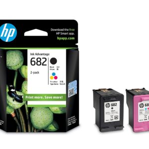 HP 682 Color/Black Combo 2-Pack