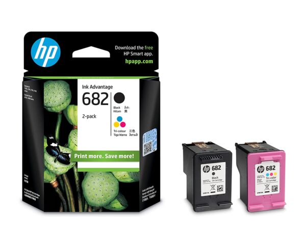 HP 682 Color/Black Combo 2-Pack